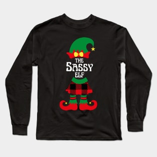 THE SASSY ELF Long Sleeve T-Shirt